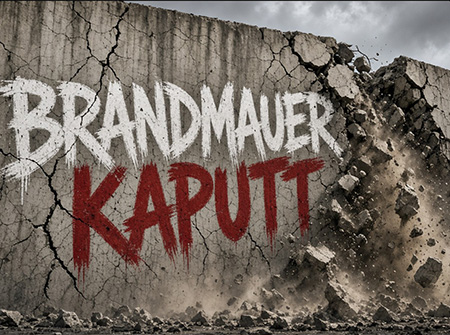 Brandmauer kaputt