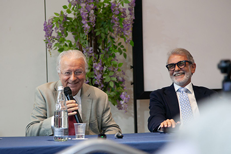 federico-faggin_alessandro-noto Federico Faggin e Alessandro Noto. . Credits: Valter Speciale