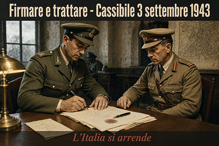 firmare-e-trattare-cassibile-3-settembre-1943 Firmare e trattare - Cassibile 3 settembre 1943