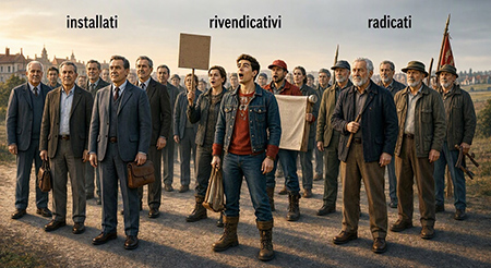 installati-rivendicativi-radicati Gli installati, i rivendicativi e i radicati