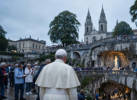 leone-xiv-santuario-lourdes Leone XIV al Santuario di Lourdes