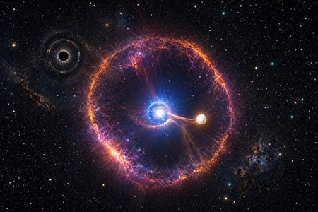 nova-stella-lucente-buco-nero Nova, stella lucente o buco nero?