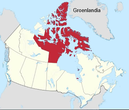 Nunavut - Groenlandia