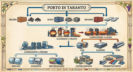 Taranto porto e impianti