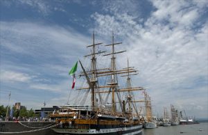 A Trieste ultima tappa Campagna in Nord America dell’Amerigo Vespucci Amerigo Vespucci