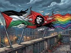 Bandiere rosse, palestinesi e LGBT+: un suicidio politico annunciato Bandiere rosse, palestinesi e LGBT+
