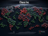 Il movimento globale “Chaos Inc.”: rete rosso verde con 101 gruppi