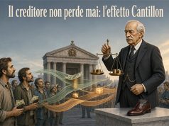 Il creditore non perde mai: l’effetto Cantillon Il creditore non perde mai: l'effetto Cantillon
