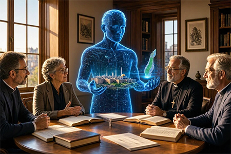 discussione-cristianesimo-intelligenza-artificiale Una discussione sul cristianesimo con l'intelligenza artificiale