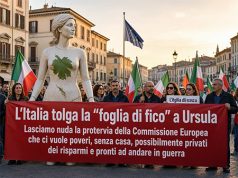 L’Italia tolga la “foglia di fico” a Ursula L'Italia tolga la "foglia di fico" a Ursula