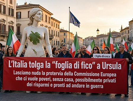 L’Italia tolga la “foglia di fico” a Ursula L'Italia tolga la "foglia di fico" a Ursula
