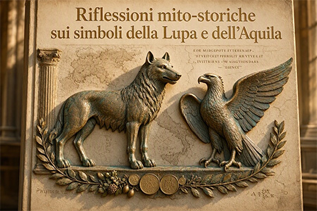 lupa-aquila Lupa e dell'Aquila