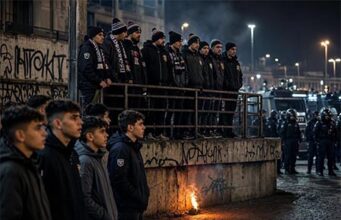 Ultras, gli anti maranza in azione a Lecco maranza, ultras e polizia