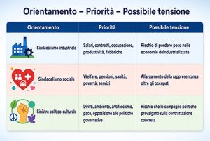 orientamento, priorità possibile tensione