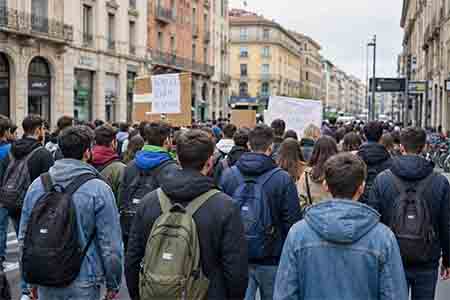 protesta_studenti protesta degli studenti