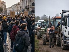 La protesta degli studenti fa notizia, quella dei lavoratori no Protesta studenti e lavoratori