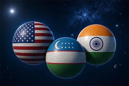 usa-uzbekistan-india USA, Uzbekistan, India