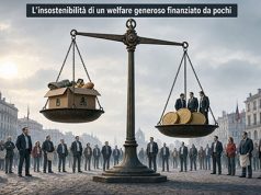 L’insostenibilità di un welfare generoso finanziato da pochi